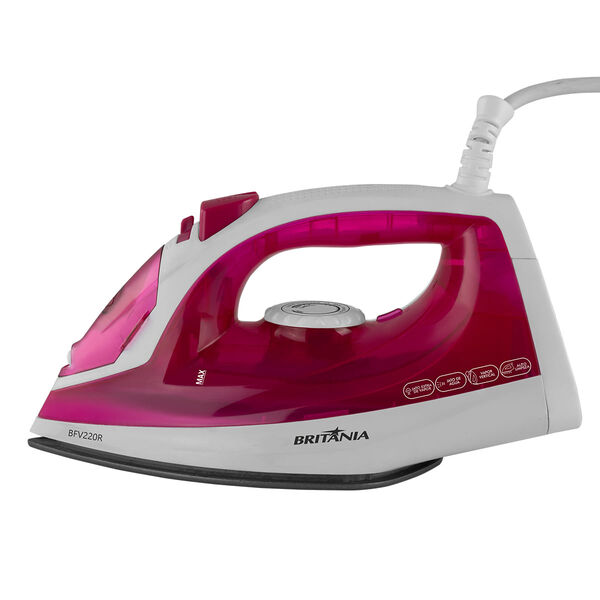 Ferro De Passar Britânia Bfv220r Antiaderente 220v