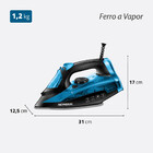 Ferro De Passar Roupa A Vapor Mondial F-53