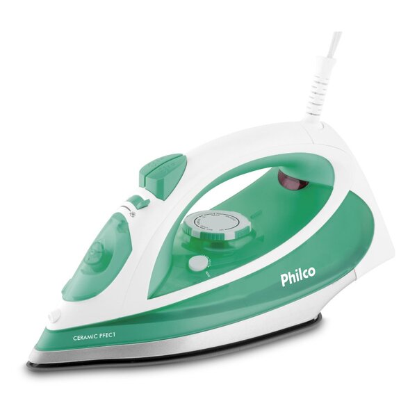 Ferro De Passar Roupas Á Vapor Philco Ceramic Pfec1