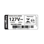 Ferro De Passar Roupas Britânia Bfe1000r