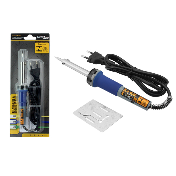Ferro De Soldar Profissional 40w - 220v Chipsce Original