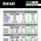 Ferro Max 70 220v Hikari