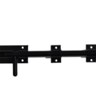 Ferrolho de Porta ou Portão De Aluminio Preto 200mm