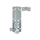 Ferrolho Redondo Zincado Azul 3"