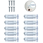 Ferrolho Trinco Tarjeta Fecho Chato Para Porta Janela Portão