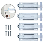 Ferrolho Trinco Tarjeta Fecho Chato Para Porta Janela Portão