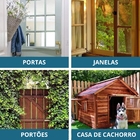 Ferrolho Trinco Tarjeta Fecho Chato Para Porta Janela Portão