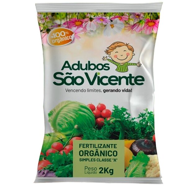 Fertilizante / Adubo Orgânico Peletizado Classe A São Vicente