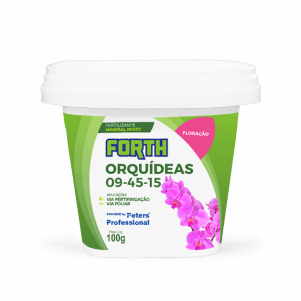 Fertilizante Adubo Forth Orquideas Floracao 100g