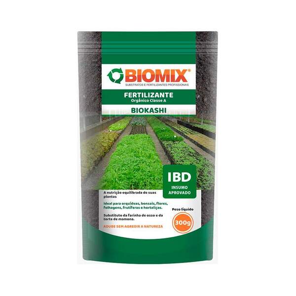 Fertilizante Adubo Orgânico Biokashi 300g Biomix