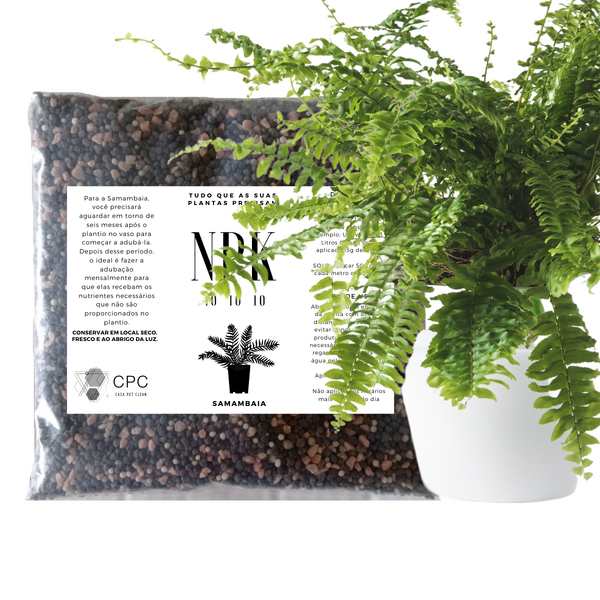 Fertilizante Adubo Para Samambaia Npk 10 10 10 - 3kg