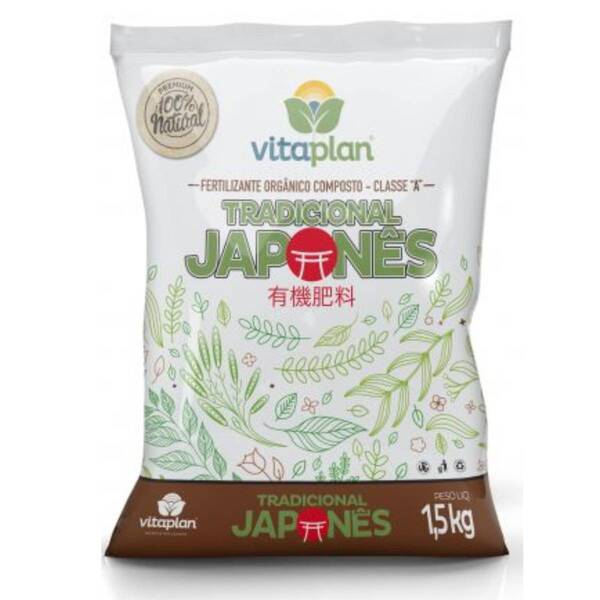 Fertilizante Composto Orgânico Trad.japonês (1,5kg) Vitaplan