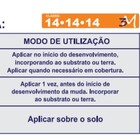 Fertilizante Forth Cote (osmocote) 14-14-14 Classic 3 Meses F