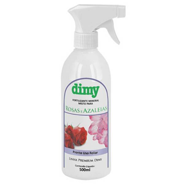 Fertilizante Líquido Rosa E Azaleia Pronto Uso (500ml) Dimy