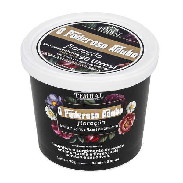 Fertilizante Flores Mineral 90g Terral
