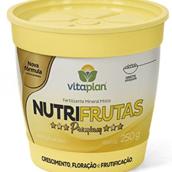 Fertilizante Nutrifrutas Premium 11-06-24 Vitaplan 250 G