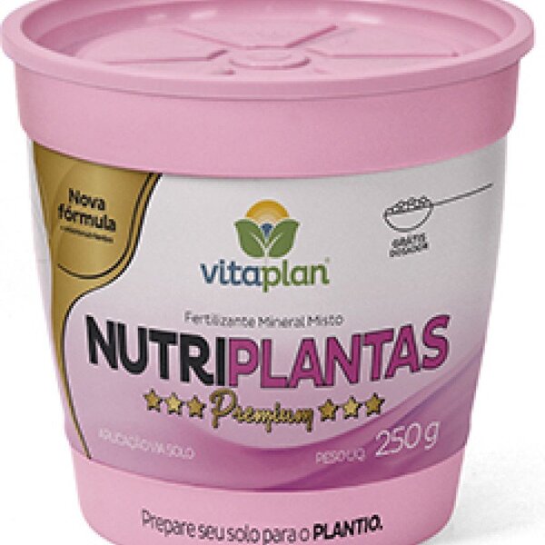 Fertilizante Nutriplantas Premium 02-15-10 Vitaplan 250 G