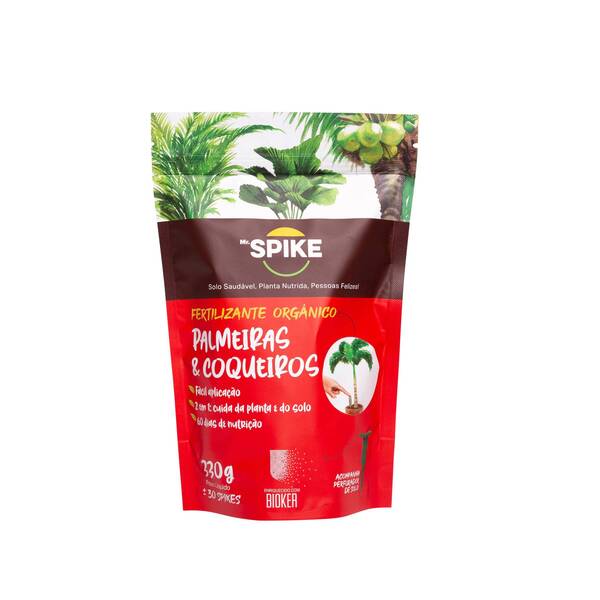 Fertilizante Org Palmeira Coqueiros 330g Spike