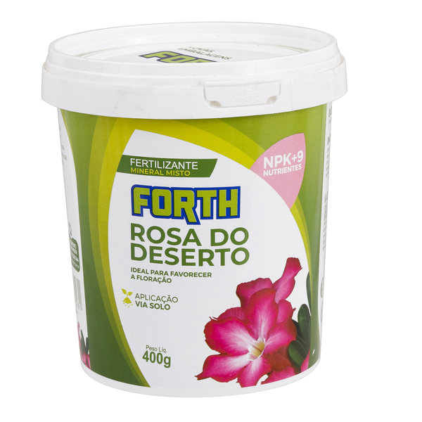 Fertilizante Rosa do Deserto 400g Forth