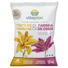 Fertilizante Torta De Mamona+farinha De Osso (1,8kg)vitaplan