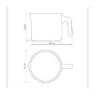 Fervedor Antiaderente 1 9 L Paris Chumbo Tramontina