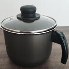 Fervedor Em Alumínio Com Tampa Multiflon Gourmet 16cm Preto