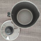 Fervedor Em Alumínio Com Tampa Multiflon Gourmet 16cm Preto