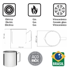 Fervedor Leiteira 1,4l Aço Inox Com Cabo Tramontina Allegra