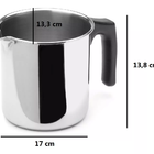 Fervedor Leiteira Panela Inox 650ml Cozinha Forma O Melhor Pr