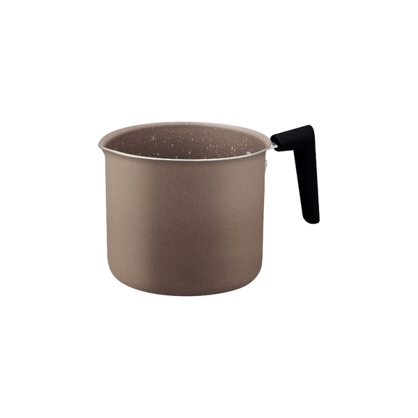 Fervedor Milazzo Alumínio Antiaderente 14 Cm Amêndoa Tramonti