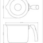 Fervedor Tramontina Mônaco Em Alumínio Com Revestimento Inter