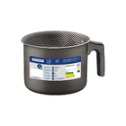 Fervedor Tramontina Paris em Alumínio com Revestimento Interno e Externo em Antiaderente Starflon Max Chumbo 12cm 1,2L