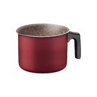 Fervedor Tramontina Paris em Alumínio com Revestimento Interno e Externo em Antiaderente Starflon Max Vermelho 12cm 1,2L