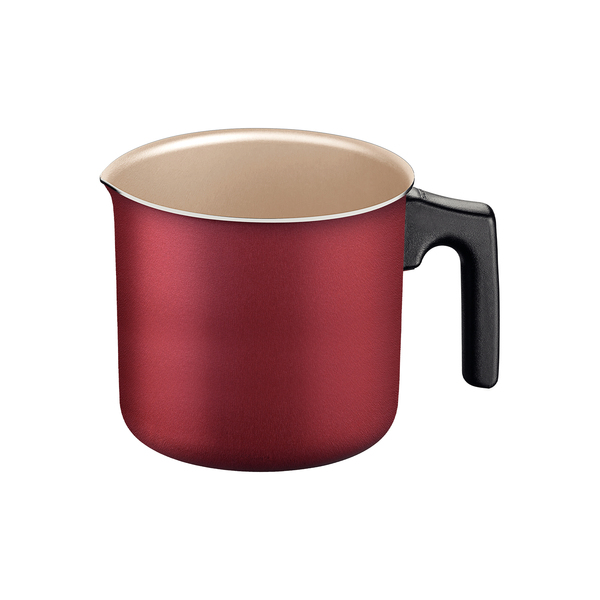 Fervedor Tramontina Turim em Alumínio com Revestimento Interno e Externo em Antiaderente Starflon Max Vermelho 12cm 1,1L