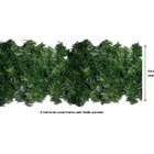 Festão Aramado Verde 2 Metros X 35cm 130 Galhos Magizi