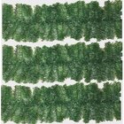 Festão Aramado Verde Decoração Natal Com 2 Metros 180 Galhos