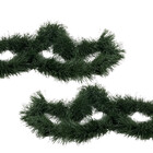 Festão Verde Escuro Decoração De Natal De 2 Metros