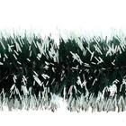 Festão Verde Nevado Pt 1pc 16cm X 2m Enfeite De Natal