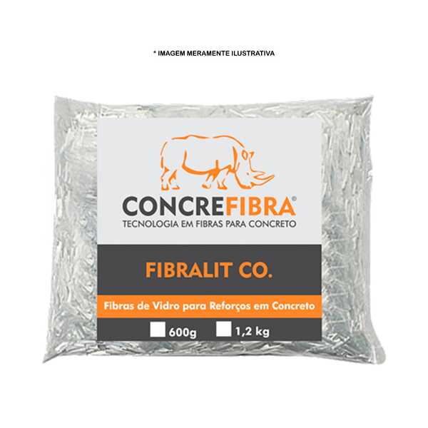 Fibra De Vidro Para Concreto - 15 Kg - Fibralit Co Bj