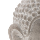 Figura De Concreto Cabeça Buda 16,5cm