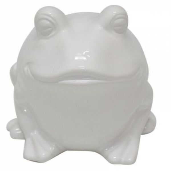 Figura Decorativa De Ceramica - Sapo