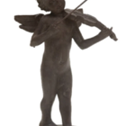 Figura Decorativa De Resina - Anjo