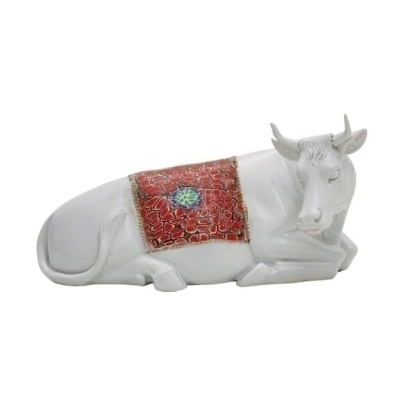 Figura Decorativa De Resina - Touro