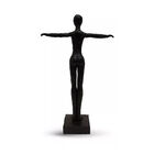 Figura Decorativa Em Resina Royal Decor Silhueta 18x6x25cm Pr