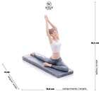 Figura Decorativa Em Resina Yoga 20 5 X 6 5 X 16 5cm Wolff