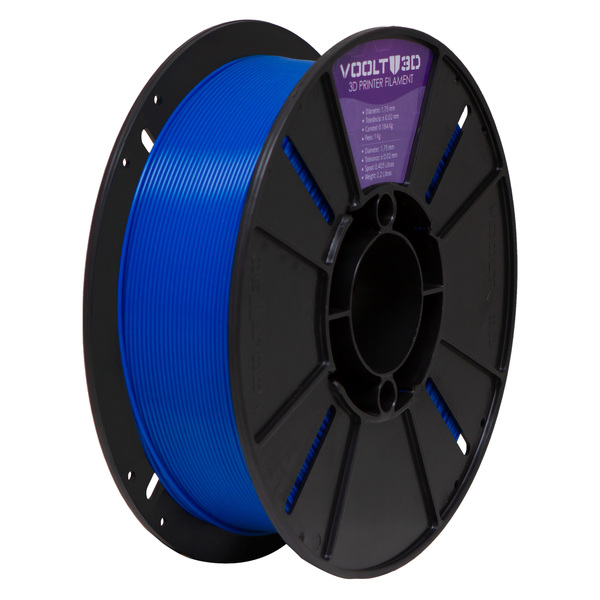 Filamento Abs Azul Premium 1kg - Voolt3d Oficial