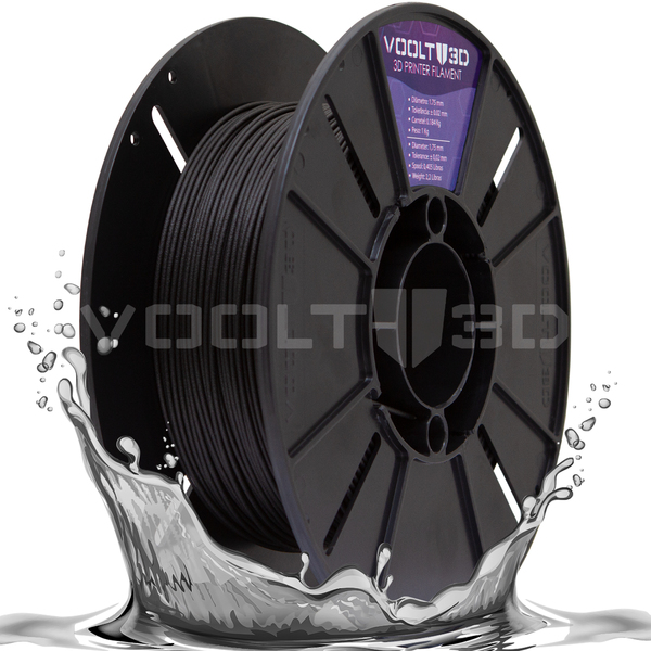 Filamento Nylon Com Fibra De Carbono 500g - Voolt3d