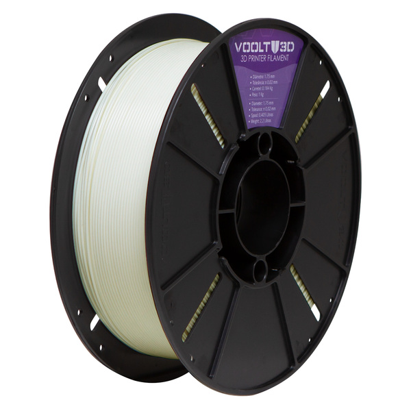 Filamento Petg Branco Nevasca Premium 1kg - Voolt3d Oficial