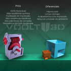 Filamento Petg Marrom Premium 1kg - Voolt3d Oficial