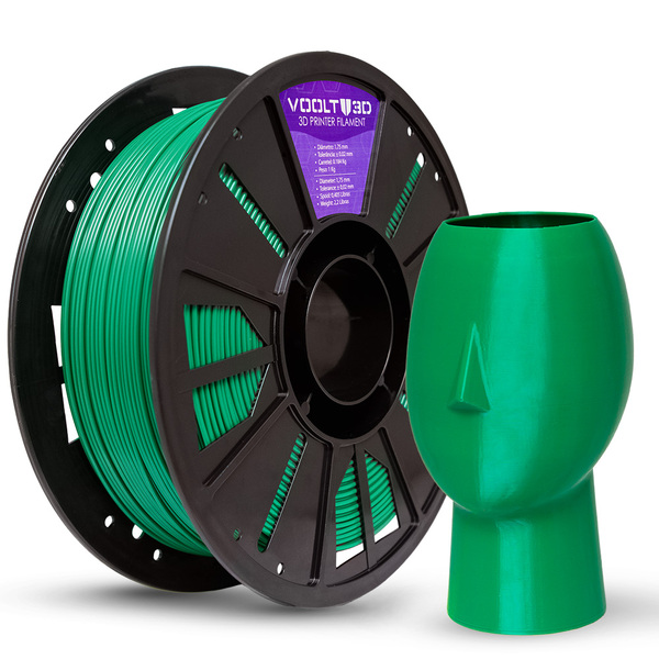 Filamento Petg Verde Premium 1kg - Voolt3d Oficial